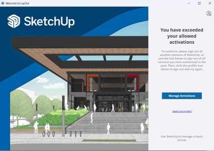 Download SketchUp 2025 Full | Bản Quyền Vĩnh Viễn